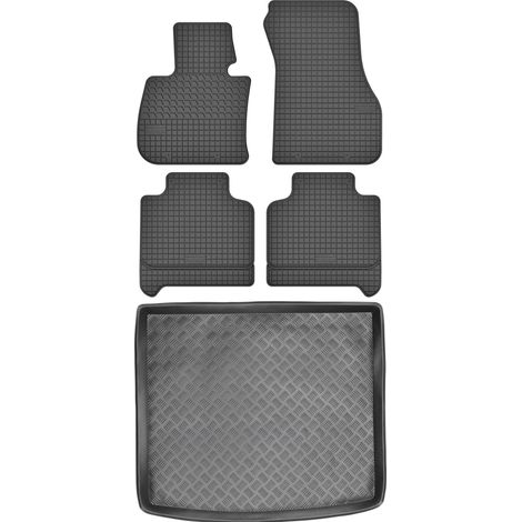 Set di tappetini in gomma per auto e tappetino per bagagliaio per BMW X1 F48 Crossover dal 2015 (1/5)