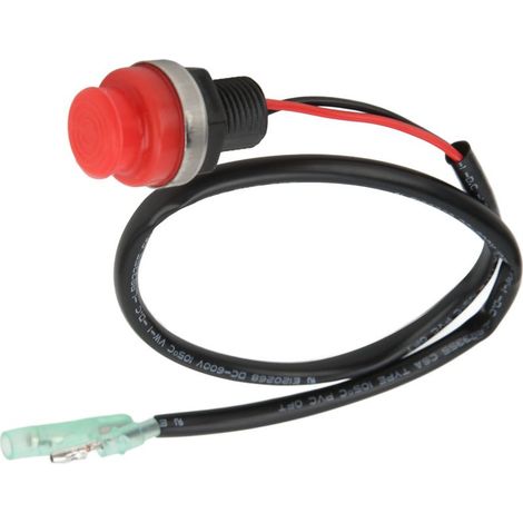 Interrupteur Demarrage Arret Moteur Hors-Bord - Câble 45 cm - Universel Bateau Yacht - 1 Pièce (1/5)