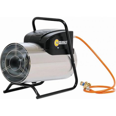 Sovelor - Chauffage Air pulsé portable au gaz propane 90W 230V - GP35MI-CO