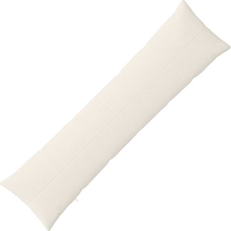 Kissenbezug ALMELO Creme 40 x 145 cm Cord vidaXL (1/5)