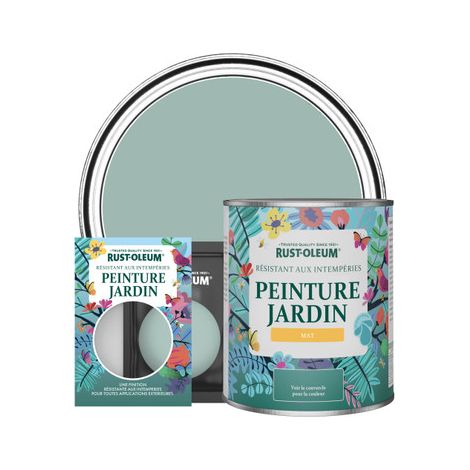 Peinture Jardin, Finition Mat - Bleu littoral (1/3)