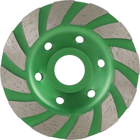 disque de ponçage diamanté de 100 mm pour le polissage de la pierre, du béton et de la céramique (1/5)