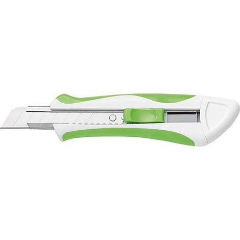 WEDO Cutter Soft couteau de découpe vert 18 mm lame (1/3)