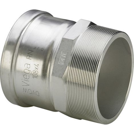 Übergangsstück Sanpress Inox XL 2311XL in 64,0mm x R2 1/2, Edelstahl (1/3)