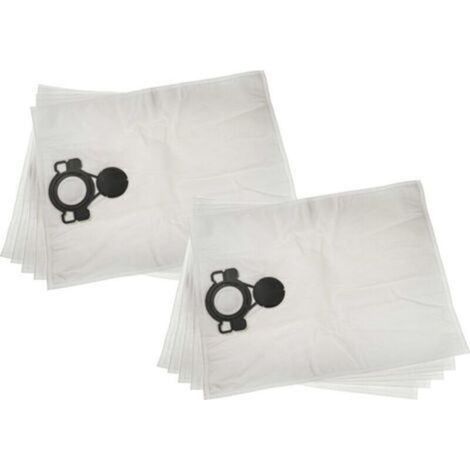 Più di 10 sacchetti, compatibili con gli aspirapolvere Nilfgaardiani 107419593ATTIX33/44VL200Aero 20/21Aero 25/26/31VC2010L/VC2511LVC2512L/VC3011L, acciaio inox – 55,3 cm x 42 cm, bianco