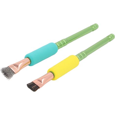 Set mit 2 robusten Reinigungsbürsten für integrierte Schaltkreise auf Motherboards von Handys, Smartwatches und PCs. Tragbare, antistatische ESD-Bürste. (1/5)