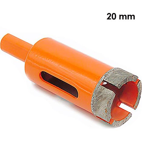 Fresa Diamantata Punta Trapano 20mm Foro Marmo Ceramica Vetro Diamante 04331 (1/4)