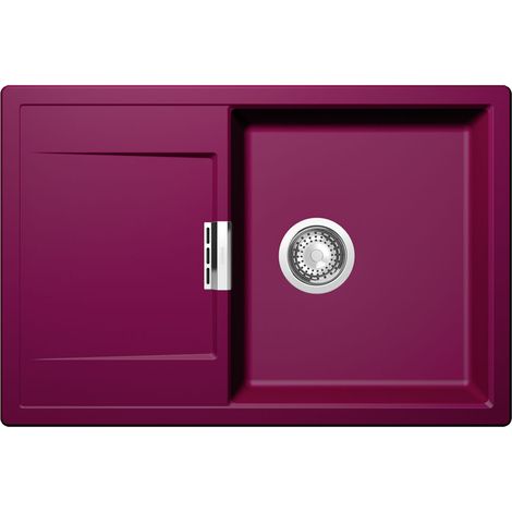 Schock Einbauspüle Cristadur Mono D-100 A Berry BRY Exzenterbedienung (1/3)