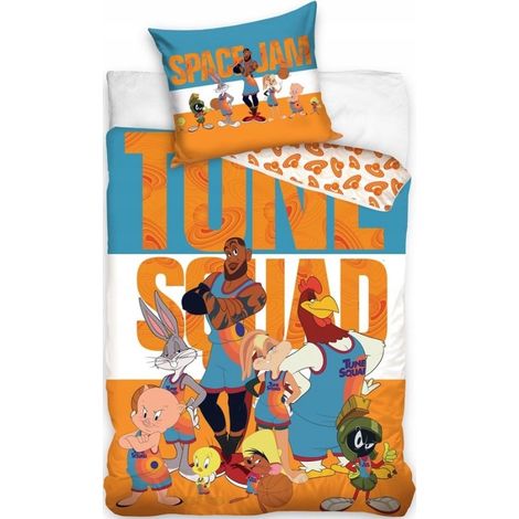 Ropa de cama con licencia 160x200cm space JAM