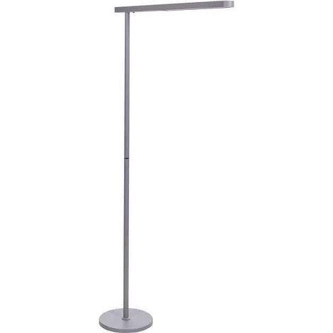 Lampada da terra Beliani Perseus LED argento 40 watt 186 cm (1/2)