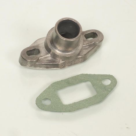 Ansaugstutzen Malossi Ø19mm für 15er Vergaser Mofa MBK Motor AV7 (1/5)
