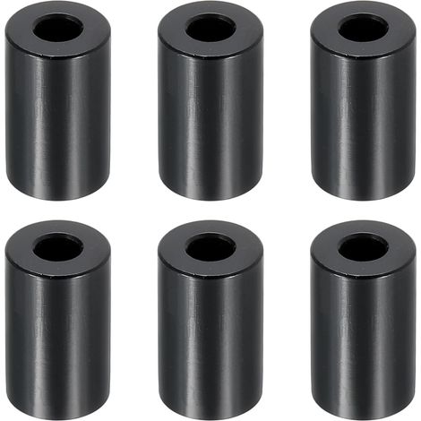 6 Pièces Entretoises en Aluminium M5 Entretoise en Aluminium Noire (1/5)