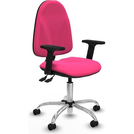 Piqueras y Crespo Algarra AS chaise bureau rose ergonomique