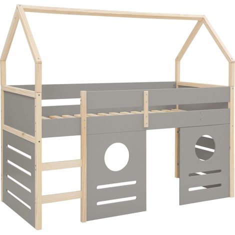 Square Line-Couchette Midsleeper Gris Nature