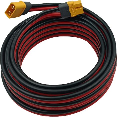 Rallonge XT60, 12 AWG, XT60, fiche vers femelle, compatible avec Powerstation 6M (1/5)