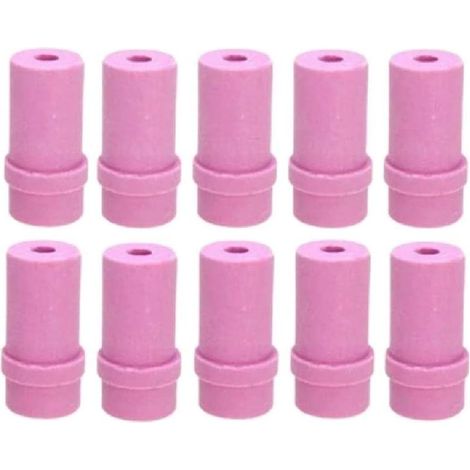 Packung mit 10 rosafarbenen Keramik-Sandstrahldüsen für Sandstrahlpistolen (4,5 mm) (1/5)