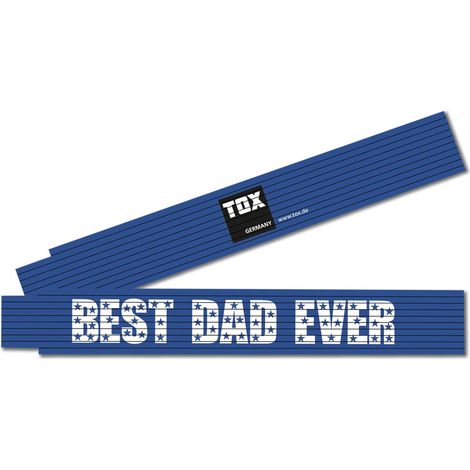Metro plegable tox best dad ever impresión resistente al clima medición angular (1/3)