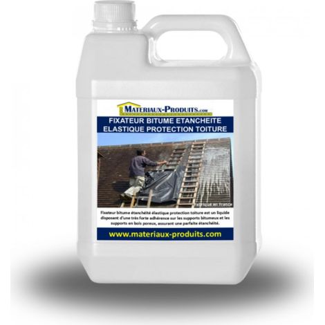 Fixateur bitume étanchéité élastique protection toiture - 2 L Blanc - MATPRO (1/3)