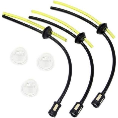 Kit de filtre à essence universel Joint de tuyau d'essence pour débroussailleuse tondeuse tondeuse débroussailleuse taille-haie élagueur (1/5)