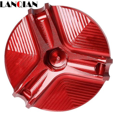 Aplicable a: SUZUKI B-KING BANDIT 1200/600/650 GLADIUS GSR600/750 Motocicleta CNC Tapa de filtro de aceite de motor Tapón de rosca de aceite M201.5 (Sin logotipo RD) (1/5)