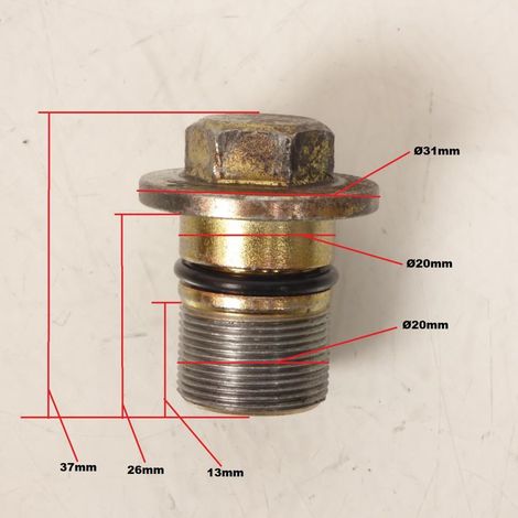 [GEBRAUCHT] [GEBRAUCHTWARE] Ölstandsschwimmerdeckel für TGB 50 Akros Scooter (1/2)