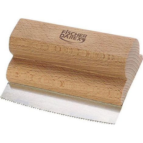 Fischer Darex – Scie à bois placage 120mm – Denture biseautée 60° – Pour affleurements et découpe précise – Usage professionnel