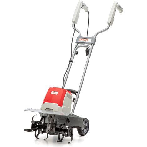 IKRA motozappa motocoltivatore elettrica IEM 1200, larghezza di lavoro 40cm, profondità di lavoro fino a 20cm, 1200W (1/5)