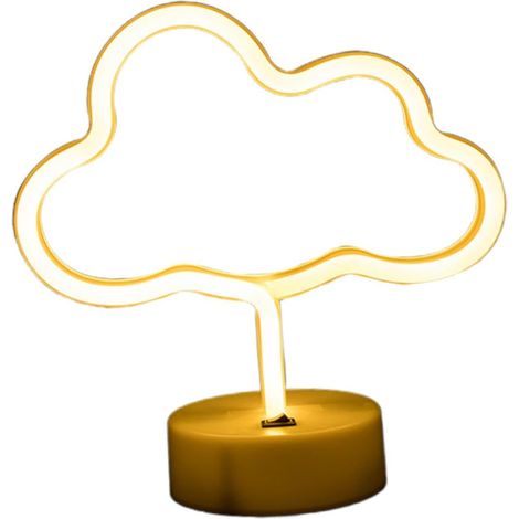 Veilleuse USB Nuage PC à Détection de Mouvement pour Chambre (1/5)