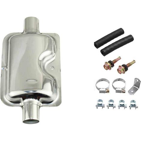 24Mm Échappement Silencieux Tuyau Bride pour Kit De Chauffage De Voiture - Livraison aléatoire sous Deux Formes (1/3)