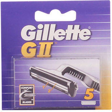 Recharges de lames de rasoir Gillette G-II, 5 unités-AquaForge (1/2)