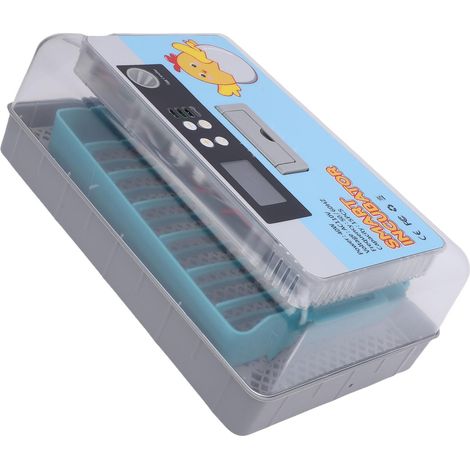 Incubateur à œufs portable avec affichage numérique et contrôle automatique de la température pour œufs de poule, canard, oie et caille (1/5)
