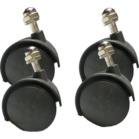 Lot de 4 roues de chauffage universelles de rechange pour chauffe-huile électrique (1/5)