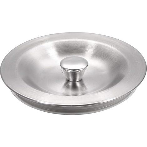 Guarnizione in gomma per il tappo di scarico del lavello della cucina, 90 mm, in acciaio inox. Tappo di tenuta per il lavello della cucina. (1/5)