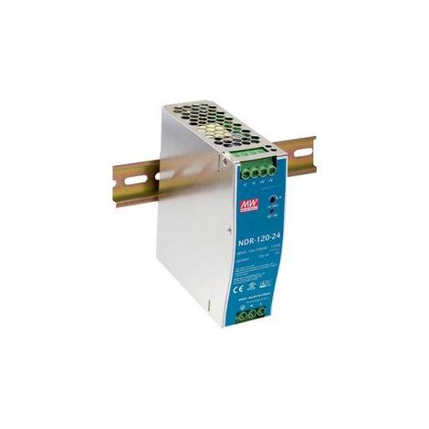ALIMENTATION RAIL DIN MEAN WELL NDR-120-12 12 V/DC 10 A 153 W NBR. DE SORTIES:1 X