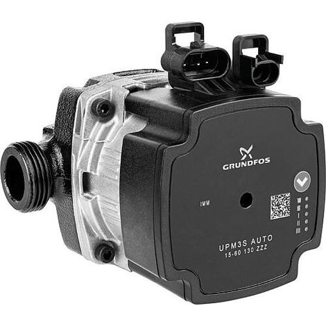 Banyo – Pompe de circulation Grundfos UPM3S AUTO 15-60/130 – Circulateur DN 20 (3/4") – Longueur 130 mm – Sans câble de raccordement