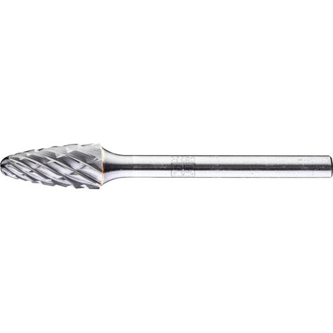 PFERD TOOLS Hartmetall Hochleistungsfrässtift ALLROUND Rundbogen RBF Ø06x13mm Schaft-Ø 3mm universal grob (1/3)