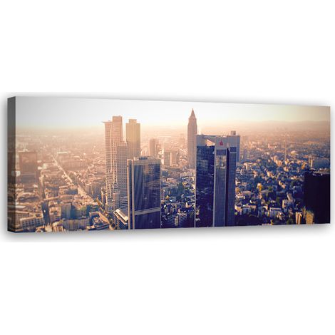 Tableau sur toile Vue de la ville de New York 90x30 (1/5)