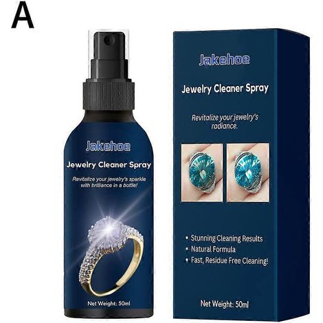 Spray nettoyant pour bijoux 50 ml, brillance instantanée, qualité supérieure (1/5)