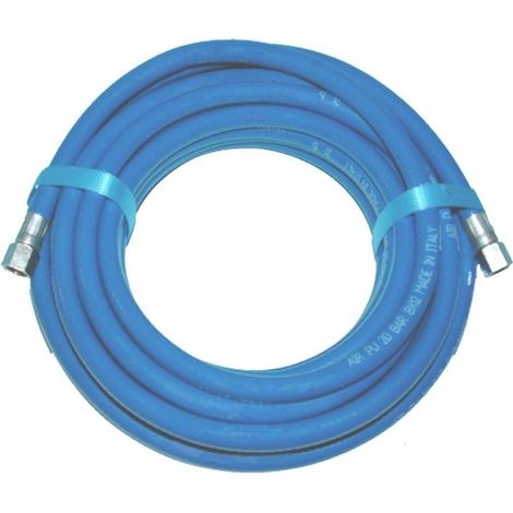 TUBO IN POLIURETANO RETINATO 8x12 AZZURR