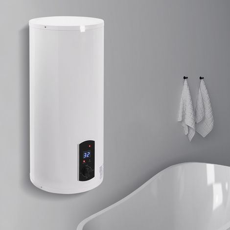 Calentador de agua eléctrico boiler 60L, calentador eléctrico de agua 2000W (1/5)