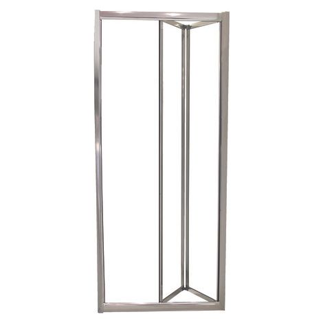 ONDEE ZEN - Porte de douche EKLA - Pliante - Finition Chromé - 80x185cm