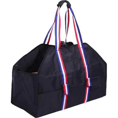 GARRYFIZH Sac transport bois 600D 24x12x10" avec poignées pour camping (1/5)