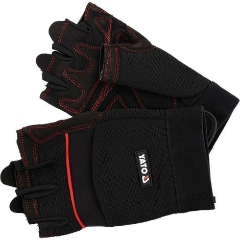 Gants sans doigts taille 8 YT-74658 YATO (1/5)