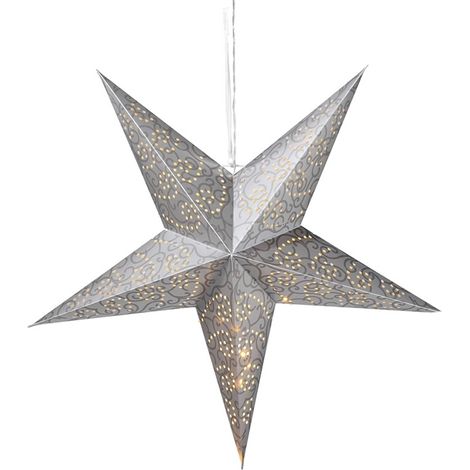 LED Weihnachtsstern Ø 60cmwarmweiß-M76156-Grau (1/3)