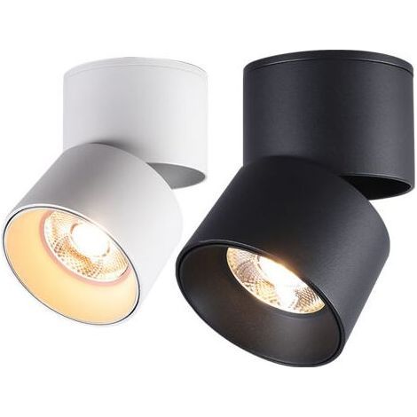 LED-Deckenleuchte mit einem verstellbaren Spot, LED-Wandleuchte für das Wohnzimmer, 7-W-LED-Leuchtmittel, warmweißes Licht (3000 K) (1/3)