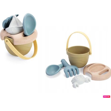 Set di secchiello e paletta per sabbia Dantoy BIO 6025 (1/4)