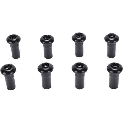Écrous de charnière de porte, vis de remplacement en acier robuste pour Jeep Wrangler JL JLU Sport Sahara Freedom illimité 8 pièces (1/5)