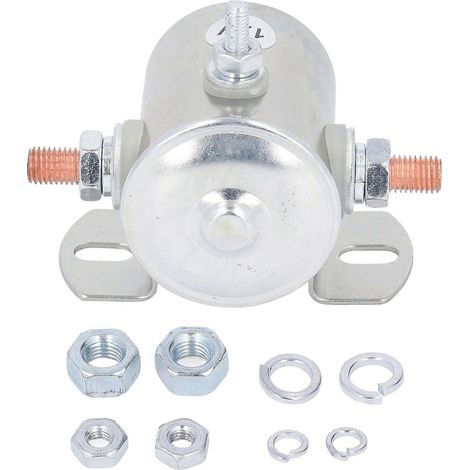 Anlasserrelais mit 3 Anschlüssen, Magnetschalter für Anlasserölpumpe, 200 A, 12 V DC