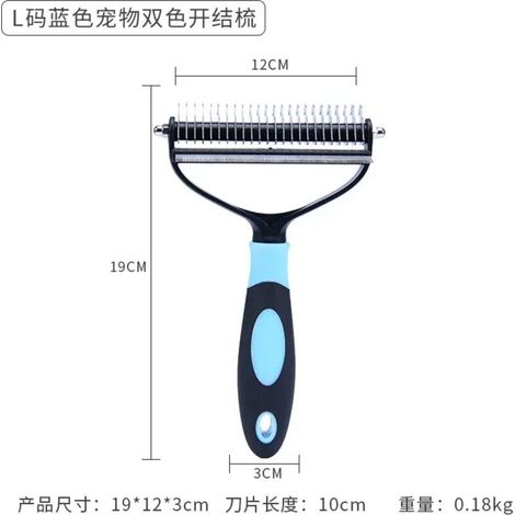 2-in-1 Pet Scissors: Combs and detangles fur, ideal for dogs and cats. Pet Grooming Tools - AquaForge