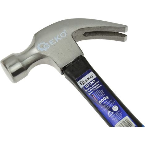 Marteau de cordonnier 500g fibre de verre geko Premium (12/24)
